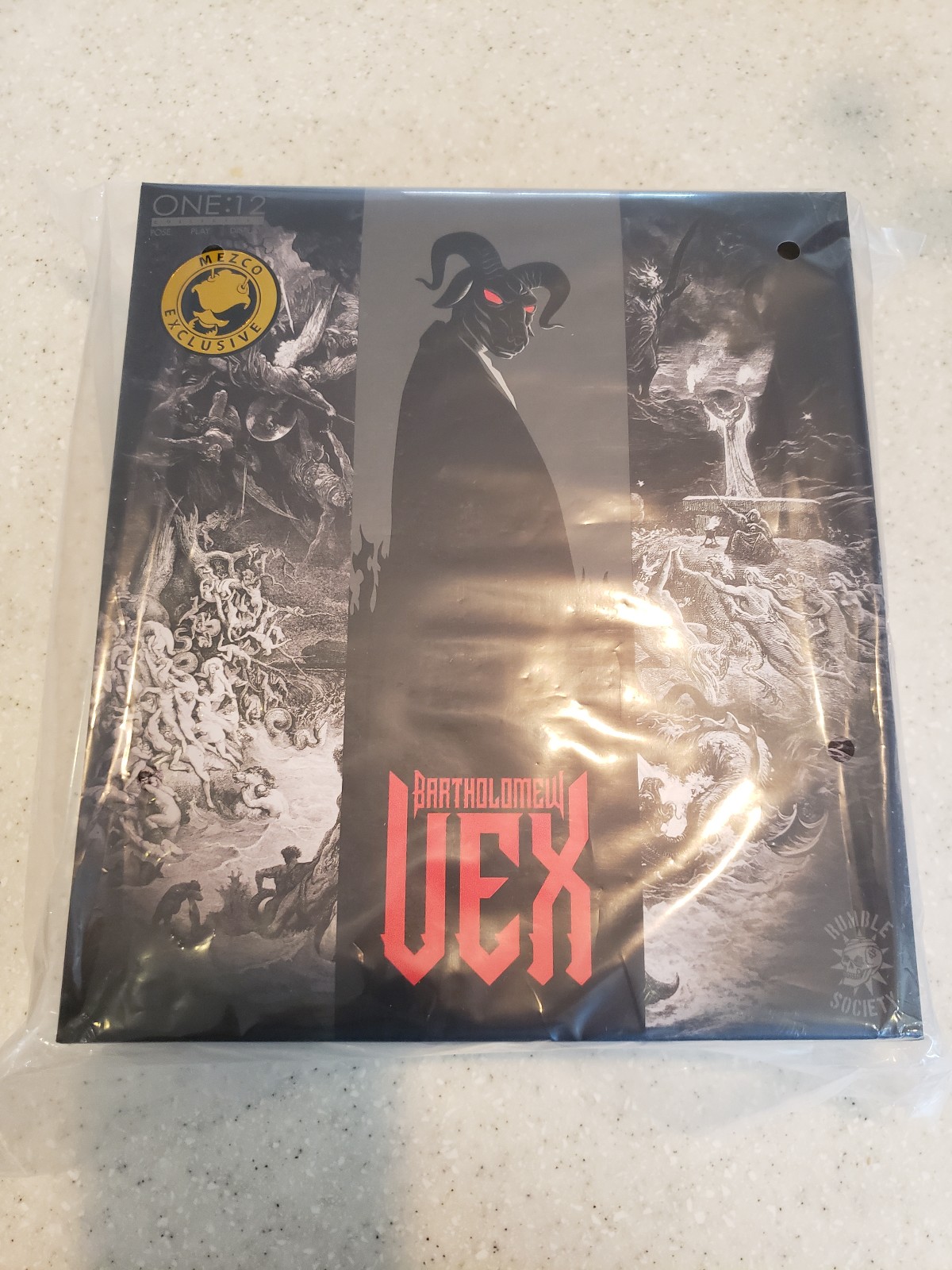 Mezco One: 12 Bartholomew Vex Action Figure Rumble Society