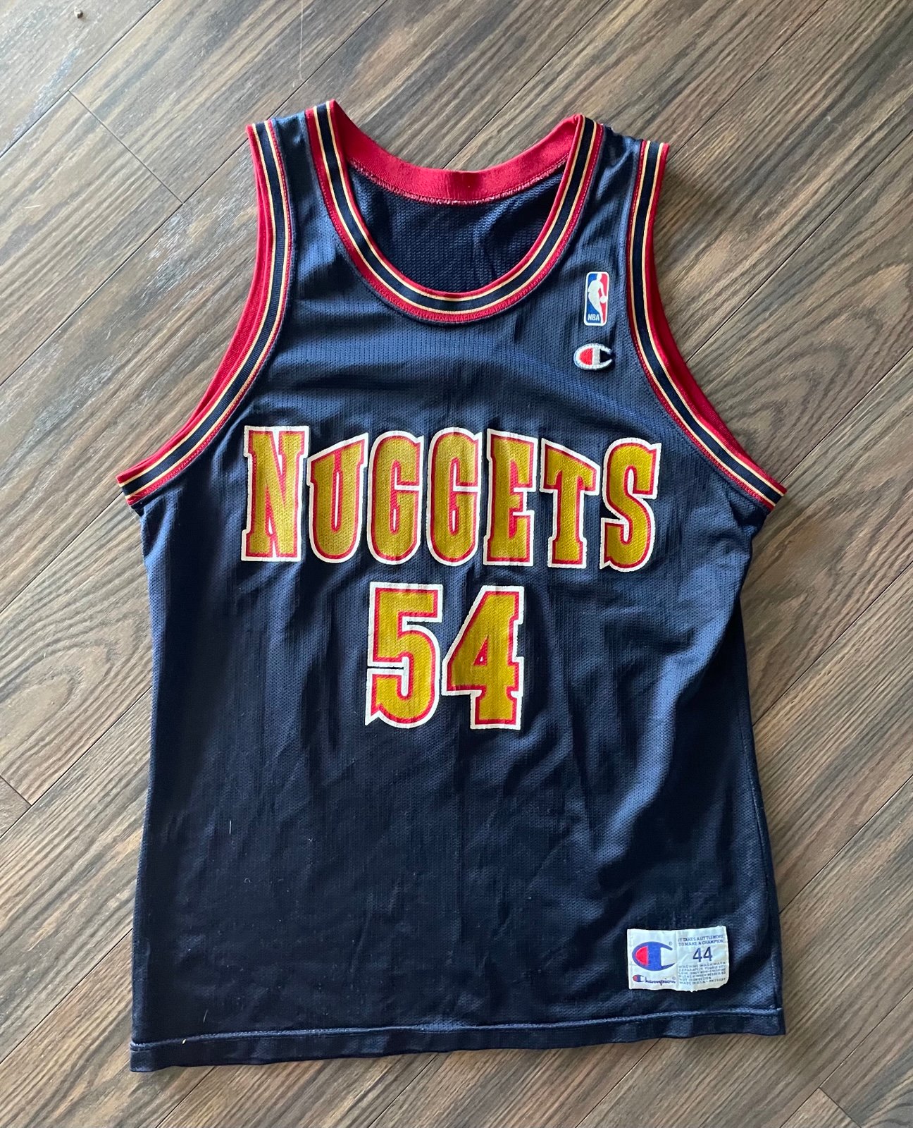 Vintage Denver Nuggets Champion Jersey