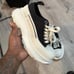 Alexander McQueen “Tread slick cloth trainers”