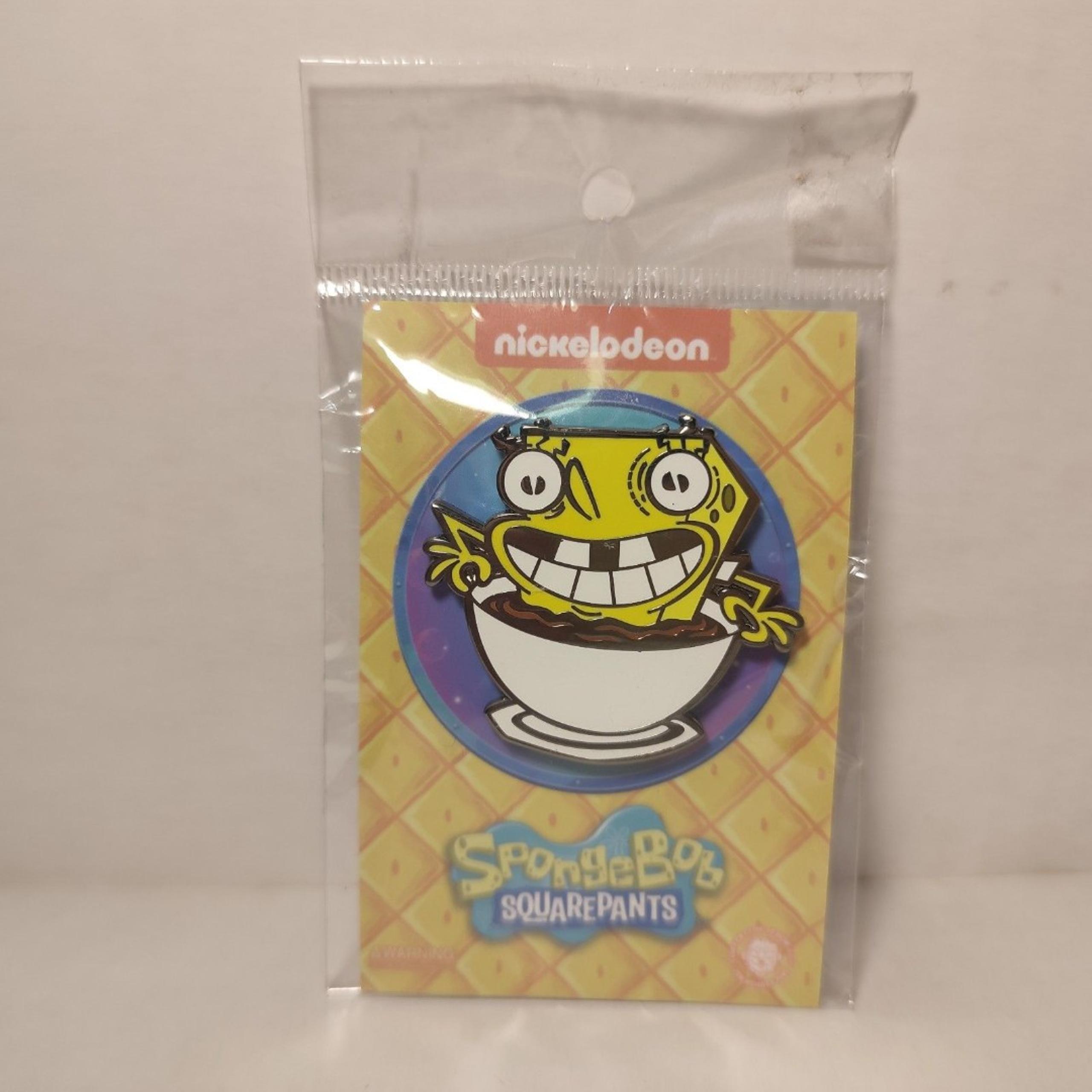 Spongebob Squarepants In A Teapot Enamel Pin Official Nickelodeon Cartoon Badge