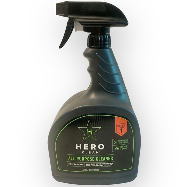 (1) Hero Clean All Purpose Cleaner Scent 1 Juniper Home Kitchen Bathroom Garage