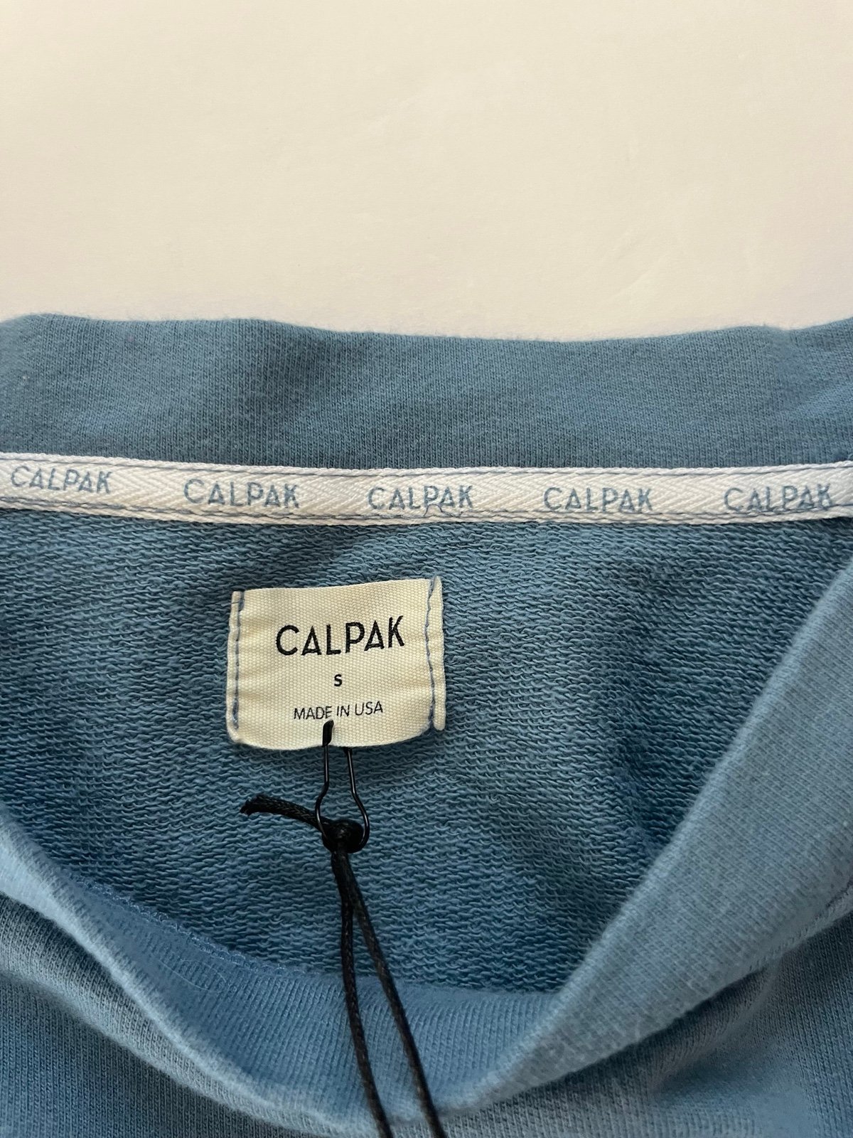 【CALPAK】Men's Relaxed French Terry Sweatshirt Calpak Relaxed French Terry Sweatshirt Arctic Size Small New