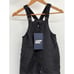 Land's End Snow Bib Squall Kids Size 4 Boys Girls Black New Snow Winter New