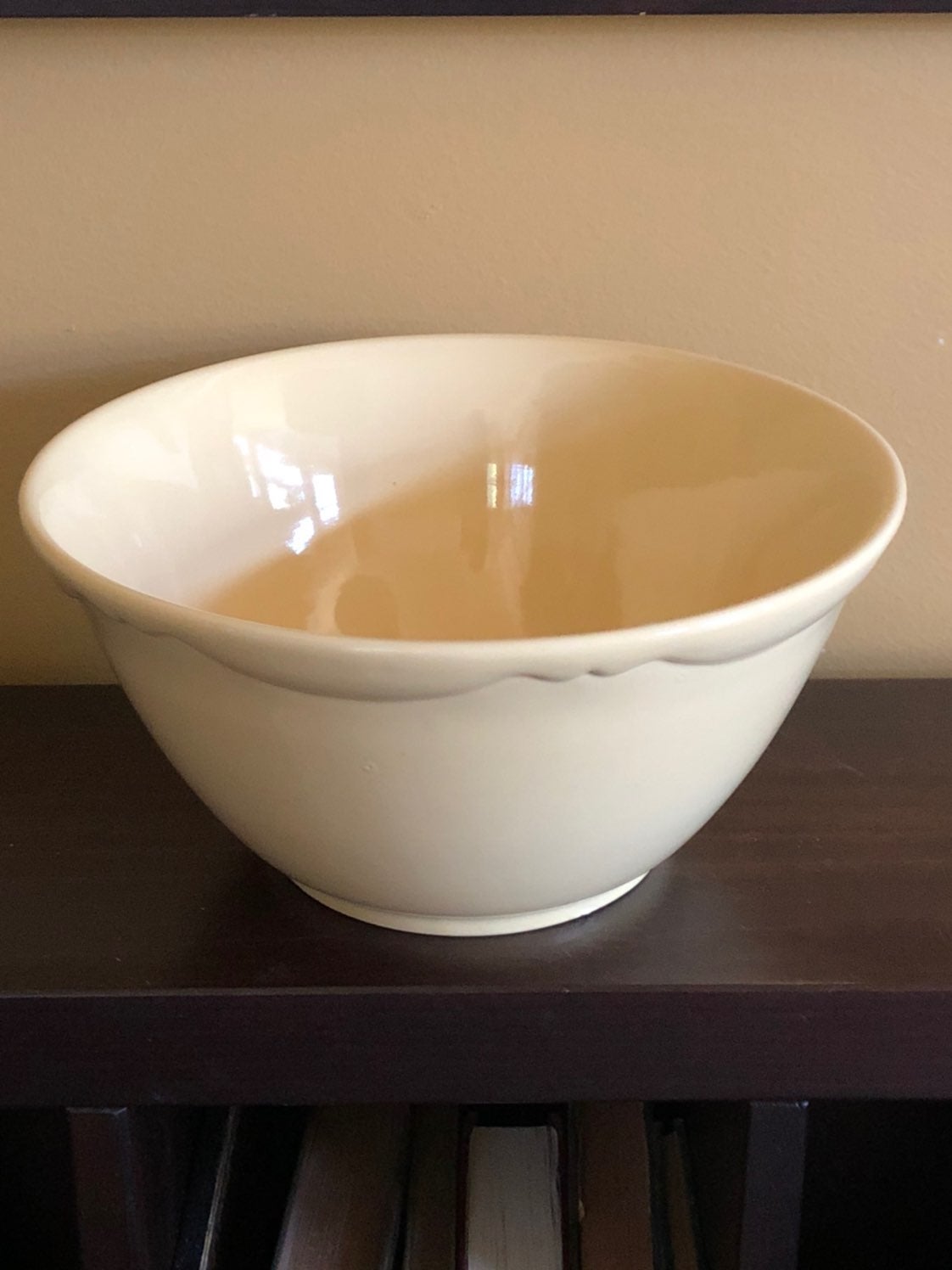 Southern Living at Home Yellow Bowl