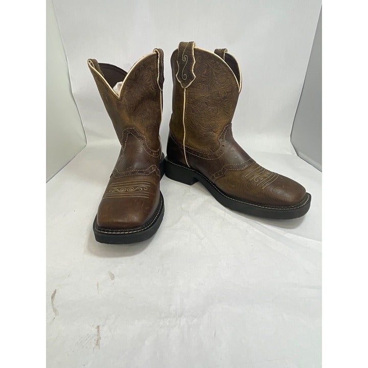 JUSTIN WOMEN'S GYPSY size 11B MANDRA RODEO BOOTS GY9618