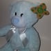 NEW My First Teddy Bear Plush 12 Lovey Toy Baby Boy Blossoms & Buds Evergreen