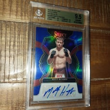 Matt Hughes Auto #17/75 BGS 9.5