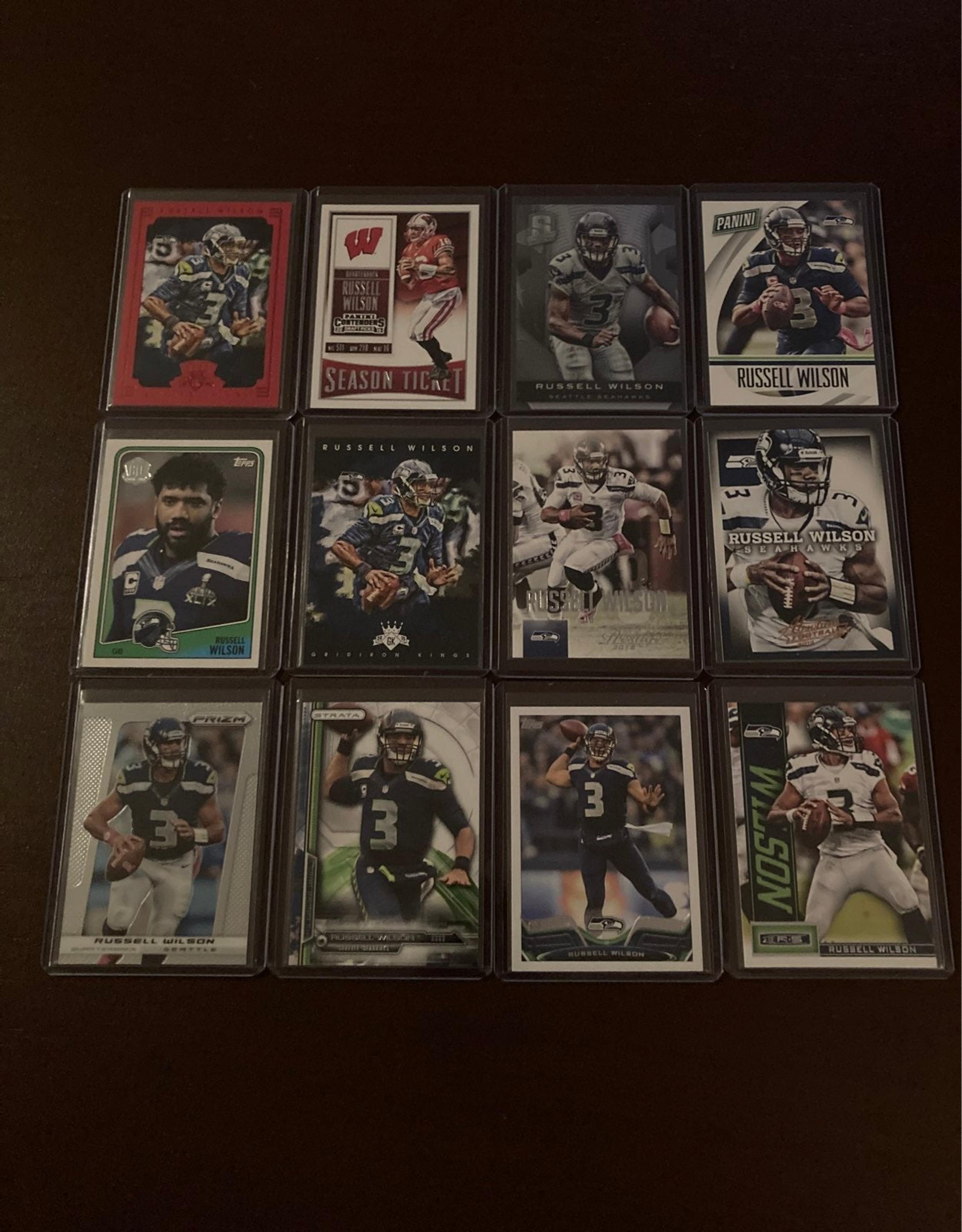 Lot of Russell Wilson Cards
