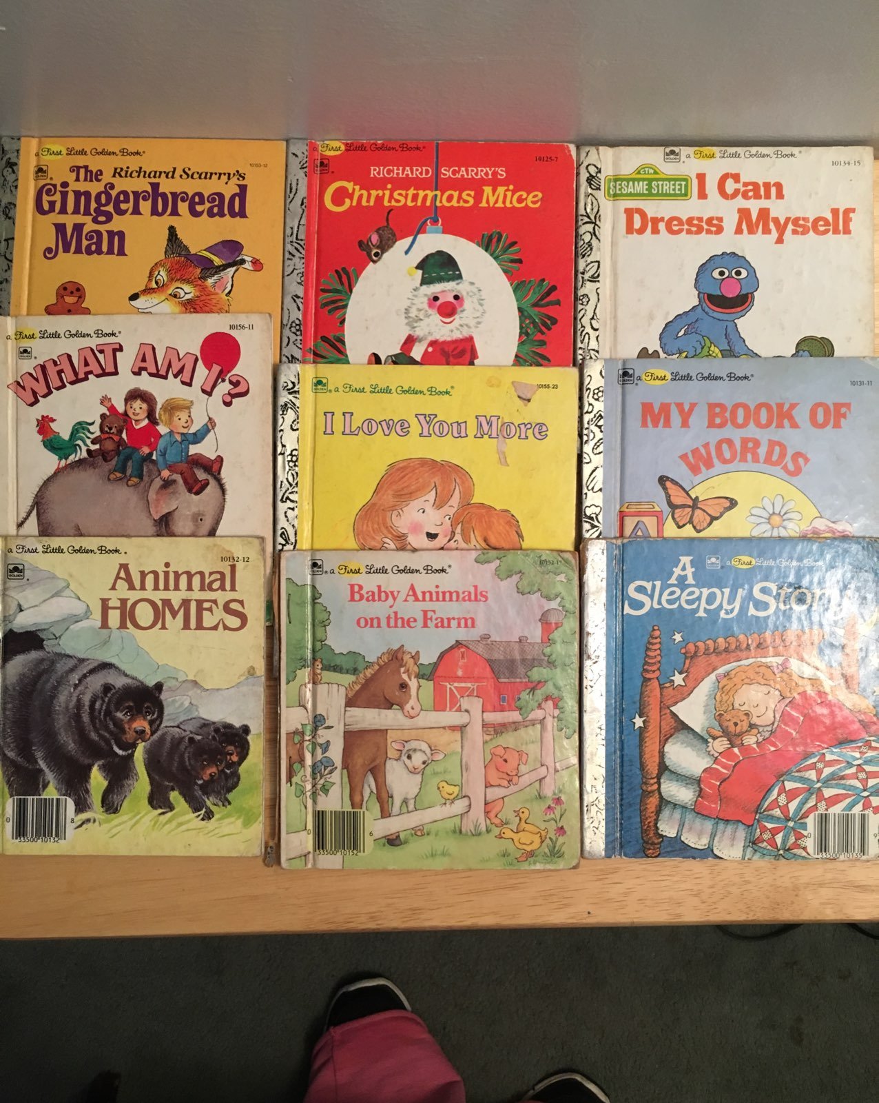 Vintage A First Little Golden Book Lot-9