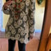 Vintage Carolina Herrera White Lace Micro Mini Dress Tunic