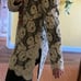 Vintage Carolina Herrera White Lace Micro Mini Dress Tunic