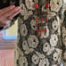 Vintage Carolina Herrera White Lace Micro Mini Dress Tunic