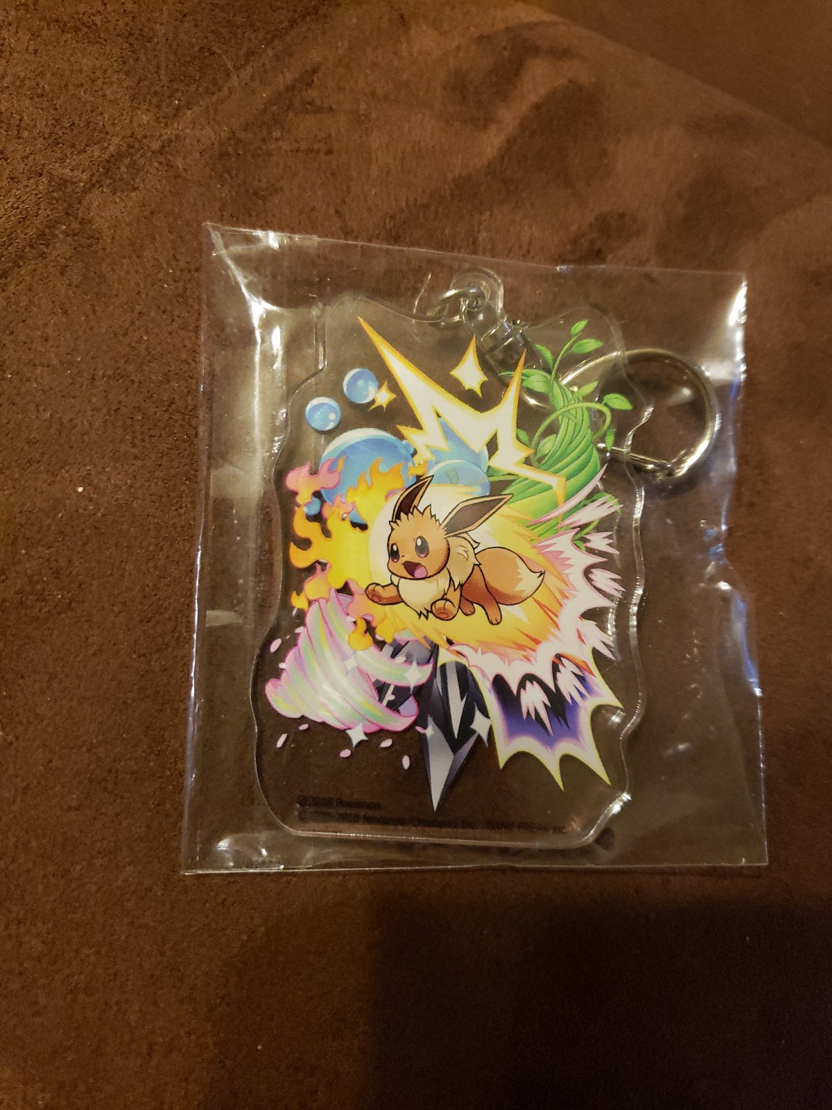 Let's Go Eevee Keychain Pokemon
