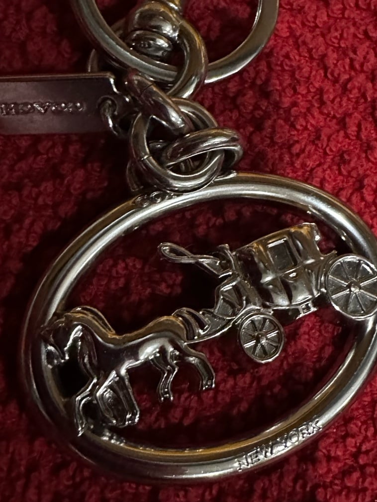 Coach key chain NEW
