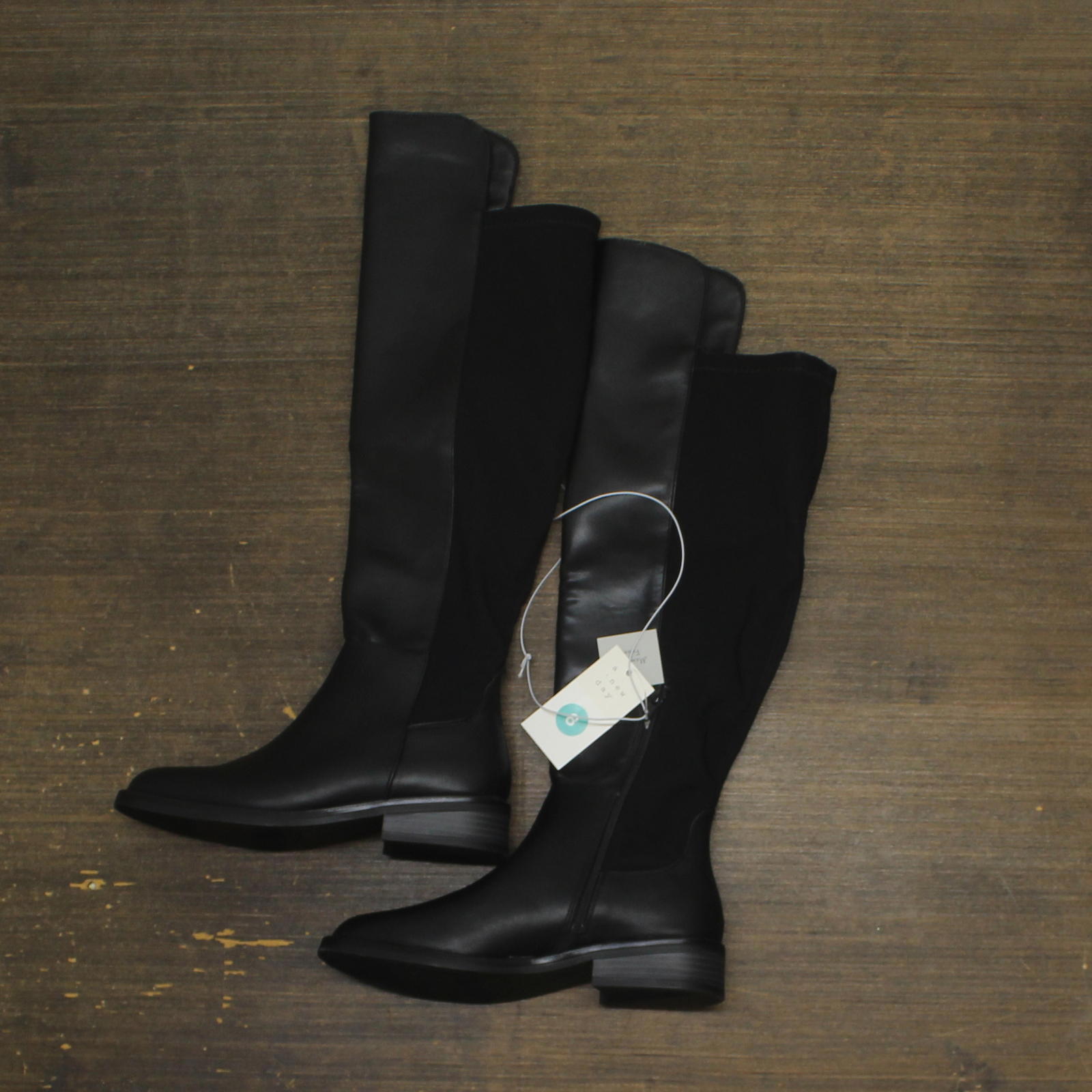 Nwt A New Day Womens Hope Tall Boots 90974972 Black 8m