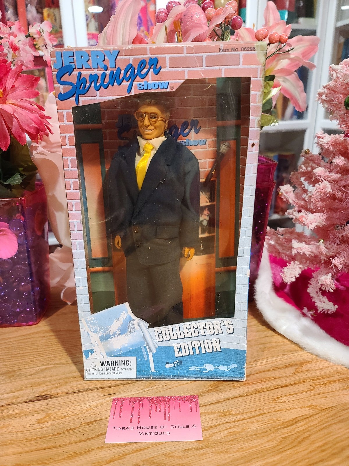 NEW! 1998 JERRY SPRINGER SHOW COLLECTOR DOLL!