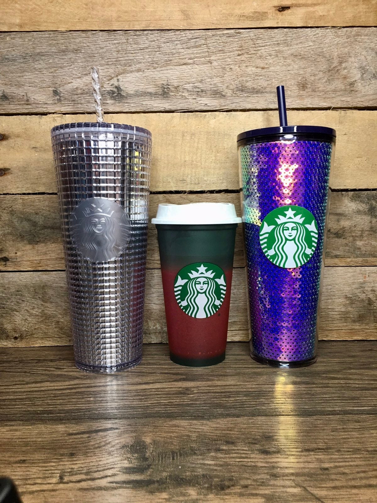 Starbucks holiday cup & color changing h
