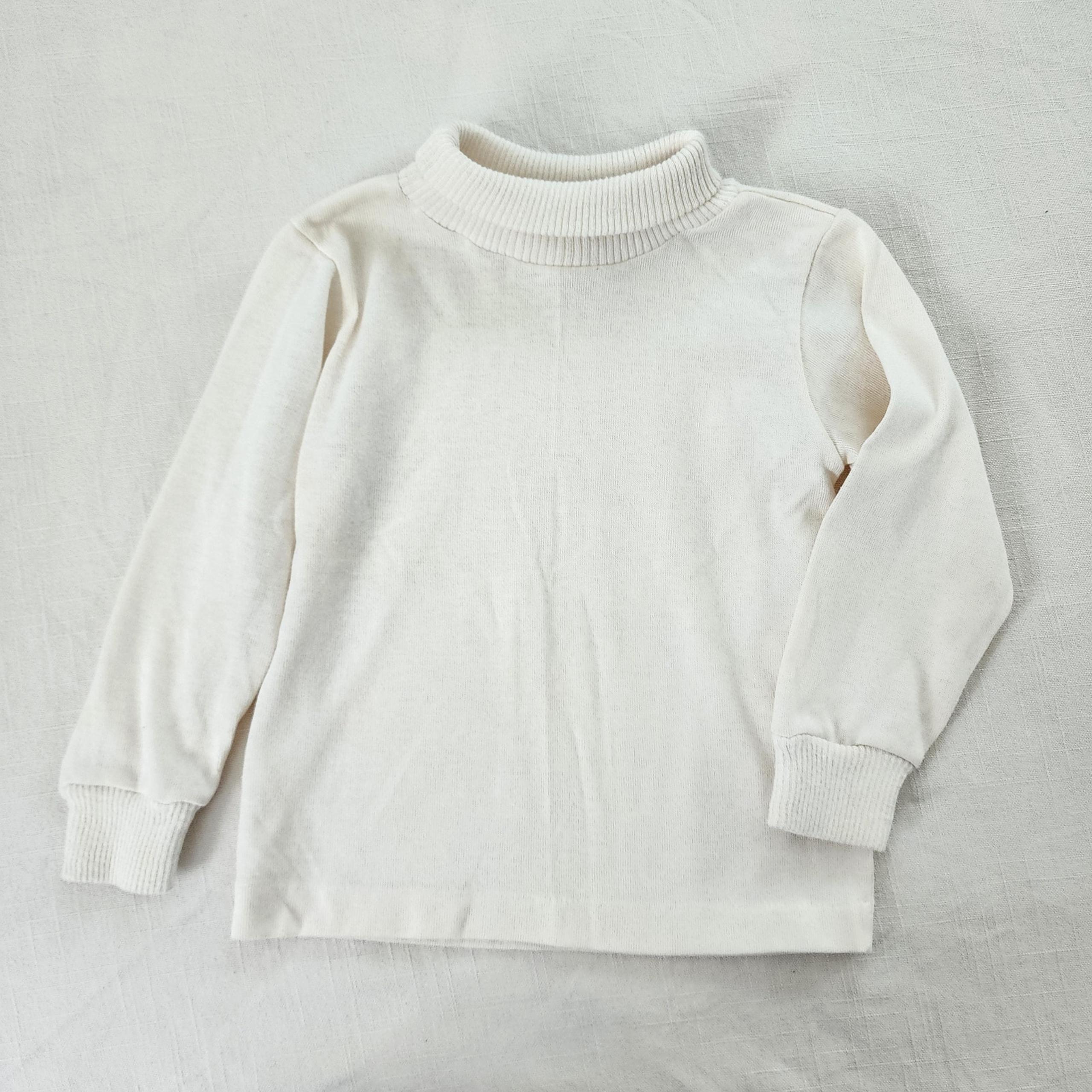 Vintage Healthtex Cream Turtleneck 4t