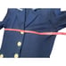 St. John collection vintage navy white trim knit skirt suit set jacket 4 classic