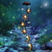 Solar Wind Chimes for Outside with Sun Moon Star Solar Hanging Lights