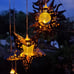 Solar Wind Chimes for Outside with Sun Moon Star Solar Hanging Lights