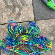 Psychedelic Crop Top
