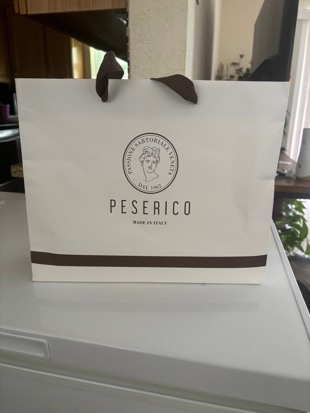 Peserico Casual dark blue dress shirt