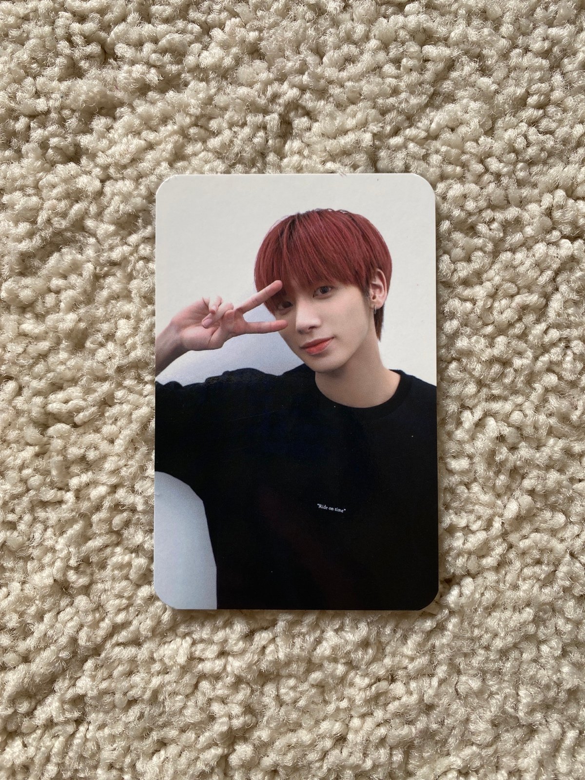 Taehyun Eternity yzy Yizhiyu pob Photocard