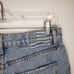 Revice Denim Distressed Raw Hem High Rise Denim Shorts Size 30