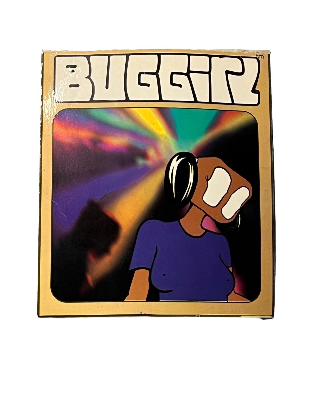VINTAGE Y2K BUGGIRL RAVE Skateboard Skater LOGO STICKER RARE NEW