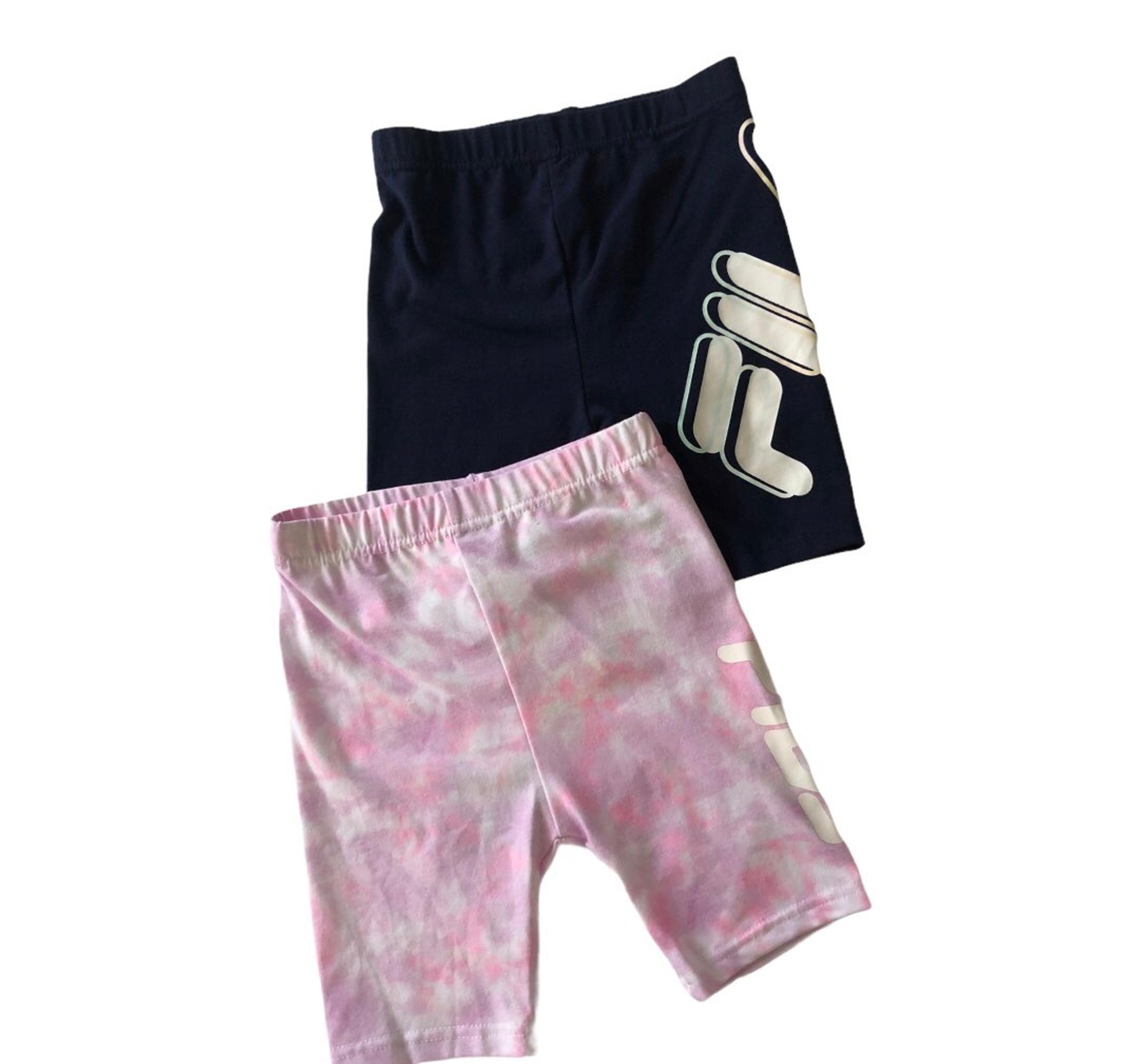 Fila Girls 2PK Shorts
