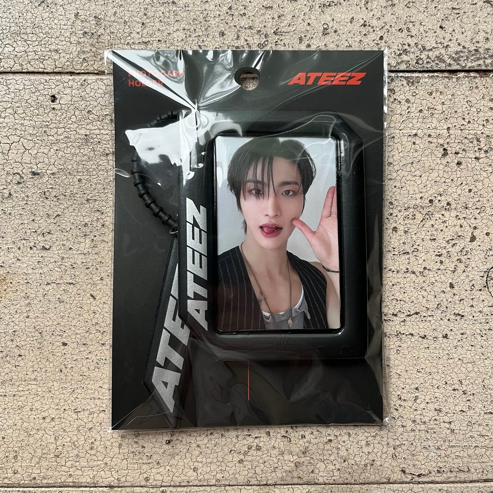 Seonghwa Golden Hour: Part 3 Line Friends Exclusive Photocard Holder and PC