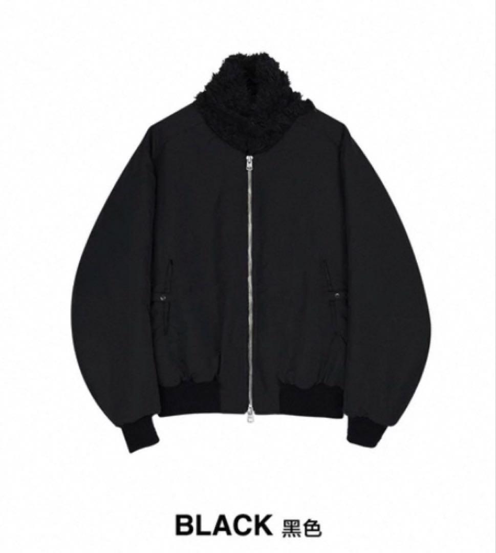ジャケット・アウター SIMPLE PROJECT FurCollarMA-1BomberJacket SIMPLE PROJECT MA-1 BOMBER JACKET