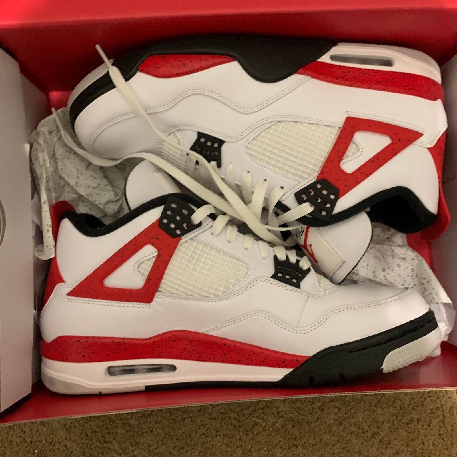 Jordan 4 Retro Red Cement