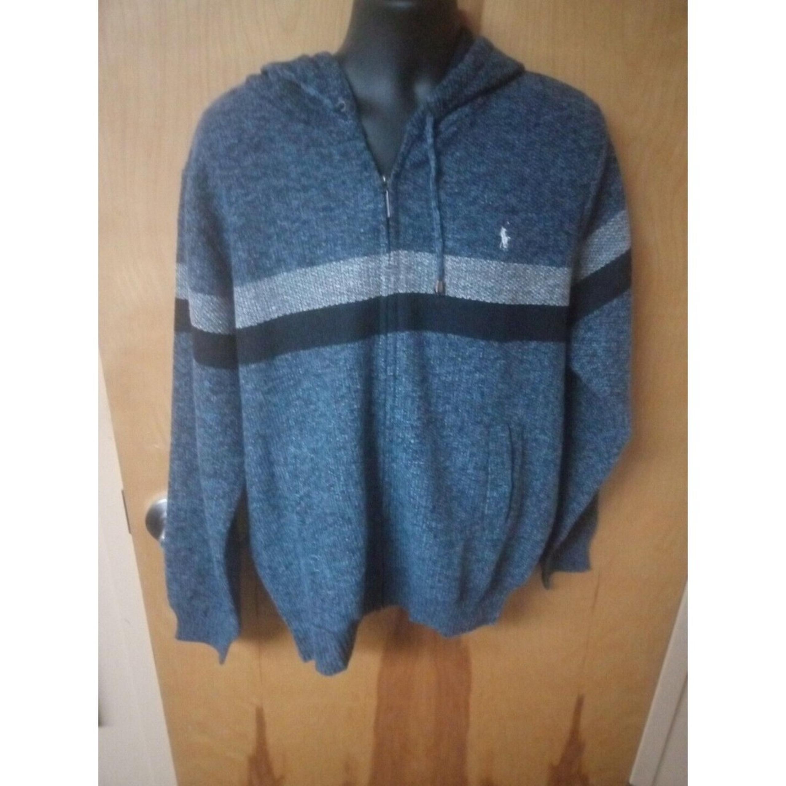Ralph lauren mens polo sweater with hood