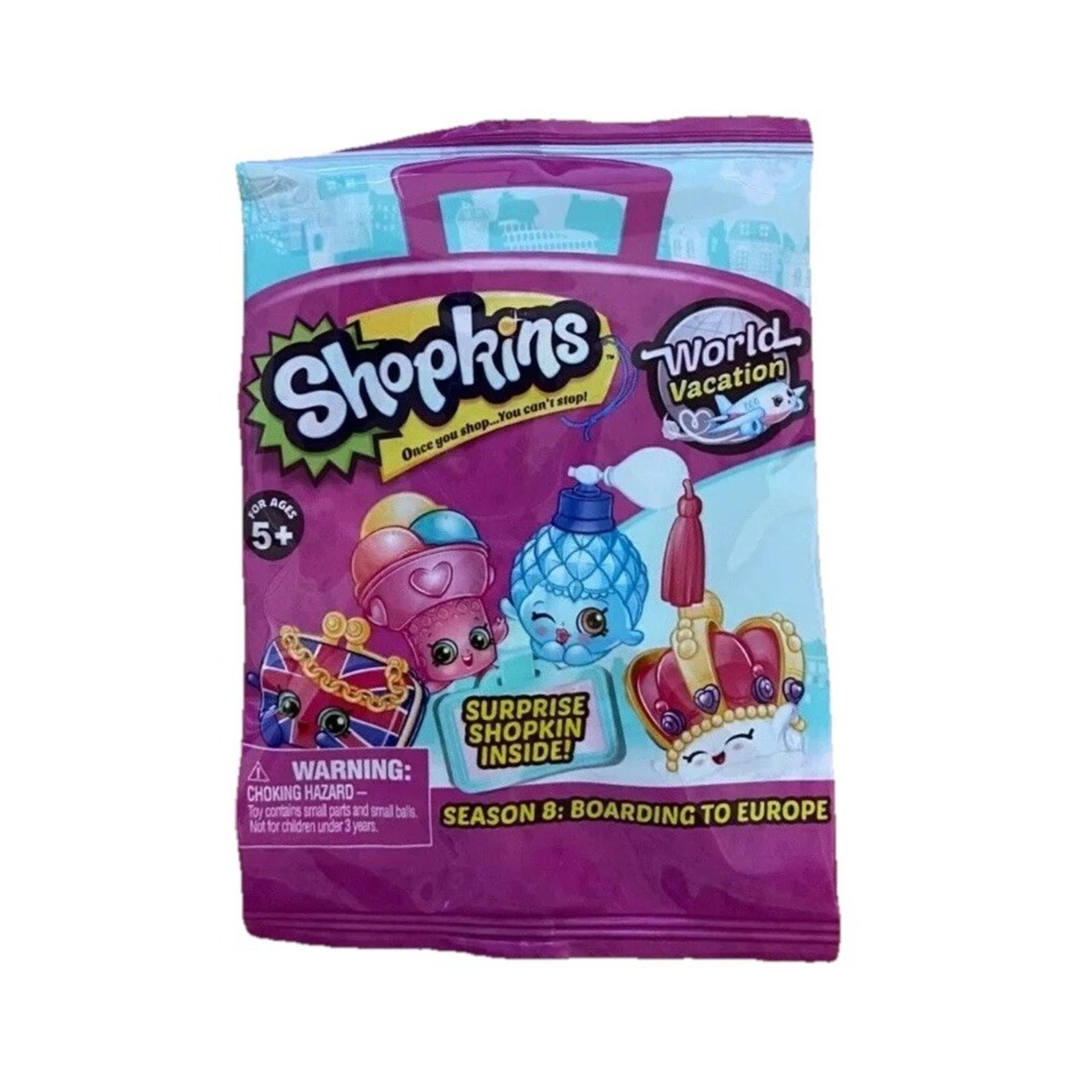 Shopkins World Vacation Season 8 Surprise Pack (4-Packs!)  New !!!
