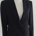 LESTERA Loro Piana Pants Suit, 95% Wool, Size L, Black, Made in Japan.