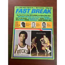 Vintage FAST BREAK 1970 Basketball Annual Magazine