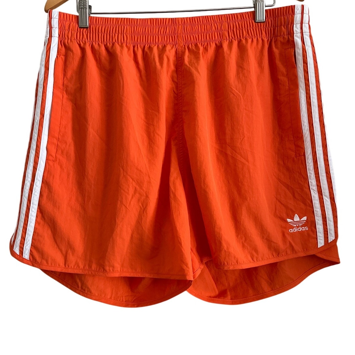 Adidas Originals Unlined Men's Orange Athletic Shorts - Size XL - NWT