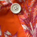 Anthropologie Maeve Women’s M Coral Palms High Waisted Bikini Bathing Suit Set