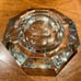 Vintage Val St. Lambert 6-LB Fine Crystalware Octagonal Ashtray