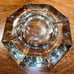 Vintage Val St. Lambert 6-LB Fine Crystalware Octagonal Ashtray