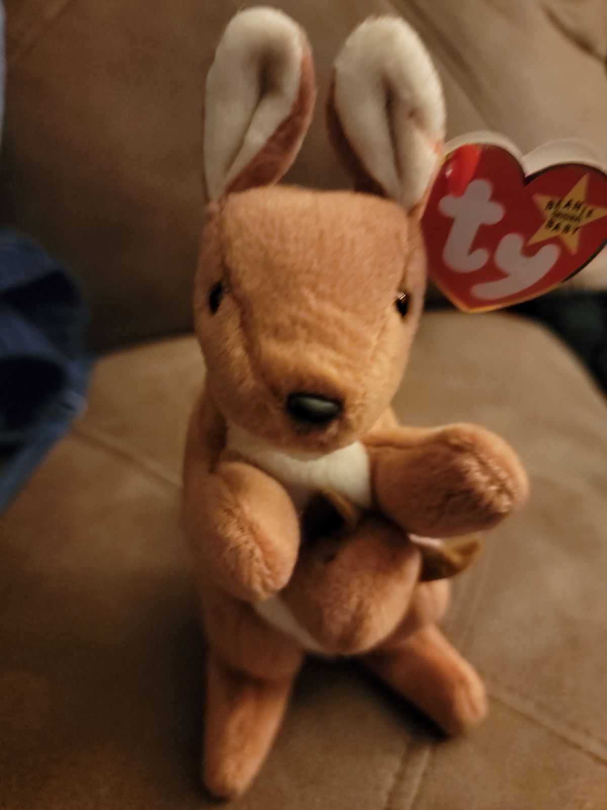 Ty Beanie Babies Pouch rare original flaws