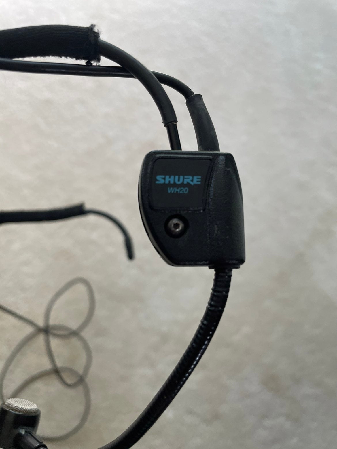 Shure WH20 headset mic