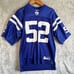 Indianapolis Colts Mike Peterson Jersey #52 Autographed Men's M NFL On Field Y2K