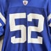 Indianapolis Colts Mike Peterson Jersey #52 Autographed Men's M NFL On Field Y2K