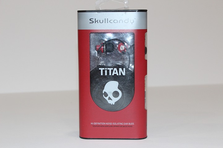 Skullcandy Titan Hi-Definition Noise Isolating ear buds Original Packaging RED