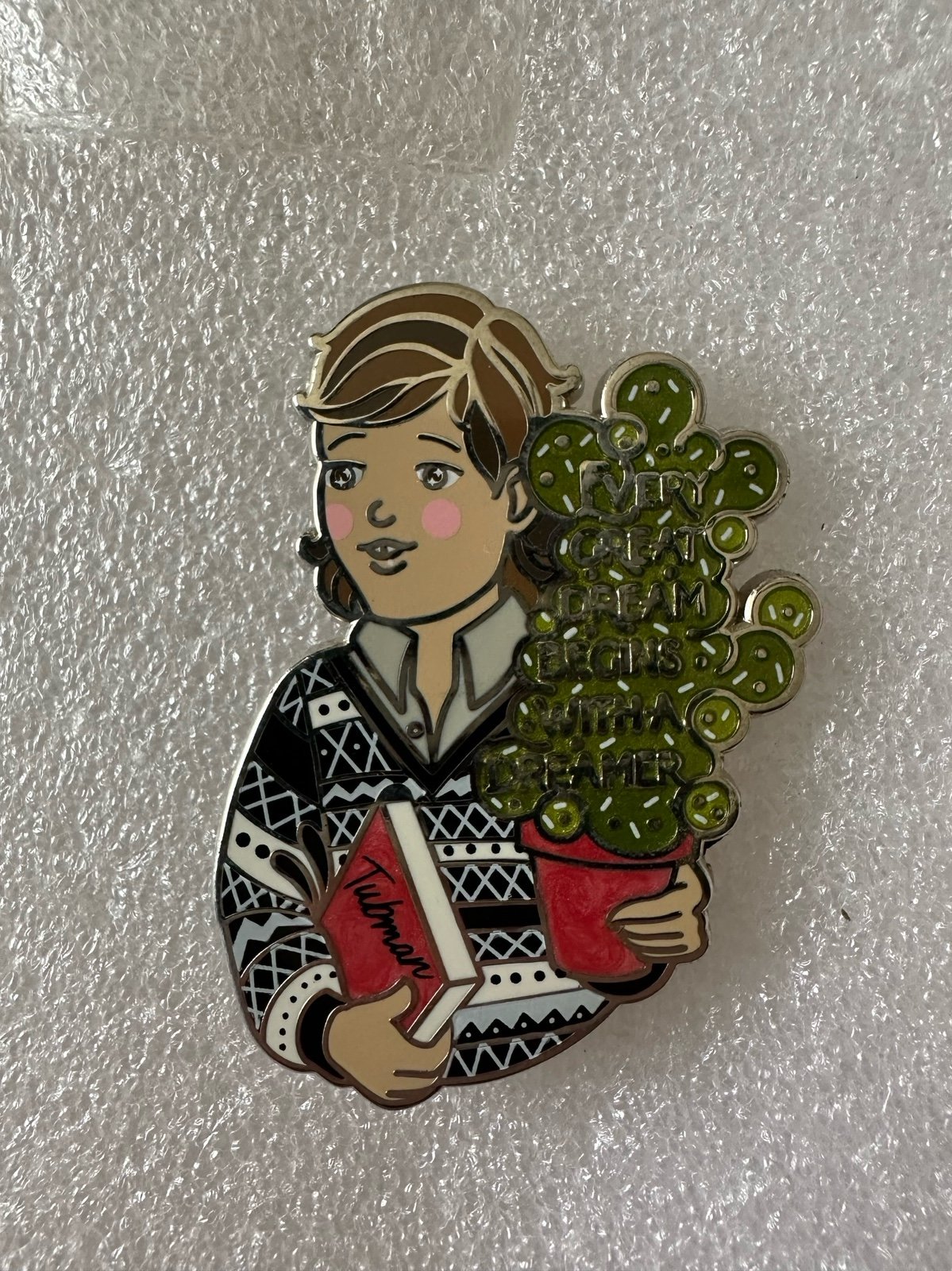 Neville Longbottom quote by Tubman pin