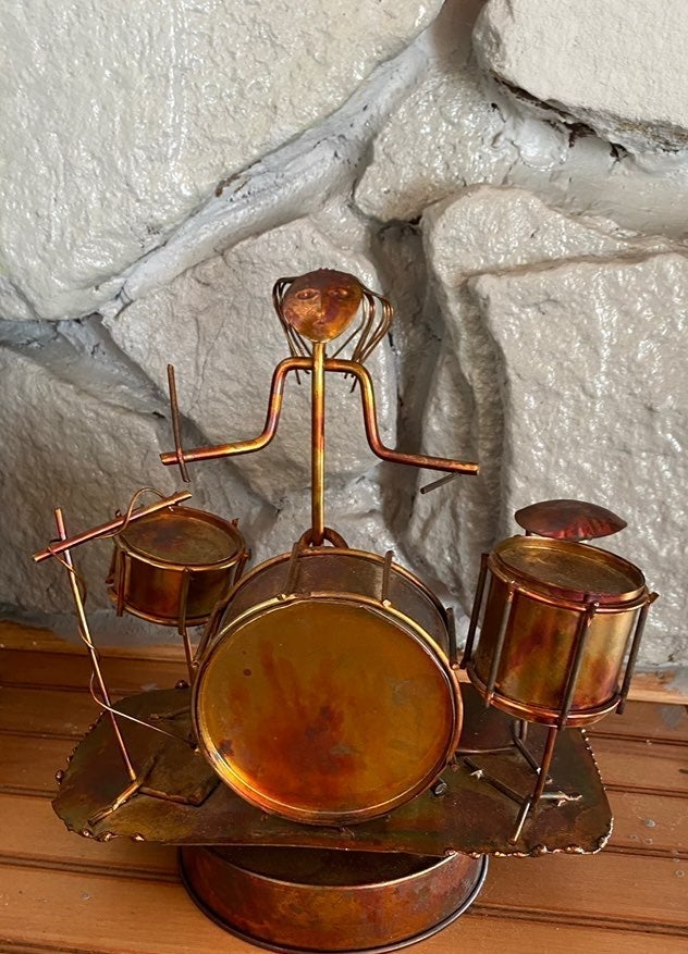 Vintage long hair Copper Drummer Sankyo