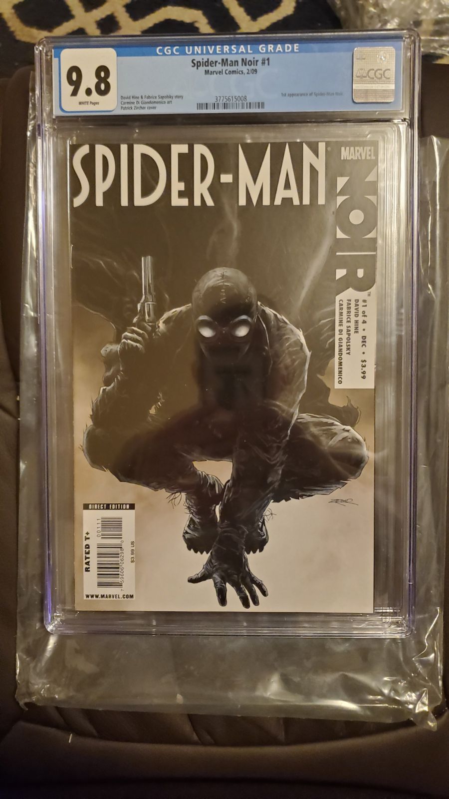 Spiderman noir 1 CGC 9.8 + issues 2,3,4